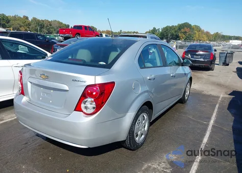 2016 Chevrolet Sonic Ls Auto z USA, uszkodzony, nr VIN 1G1JA5SH3G4164341